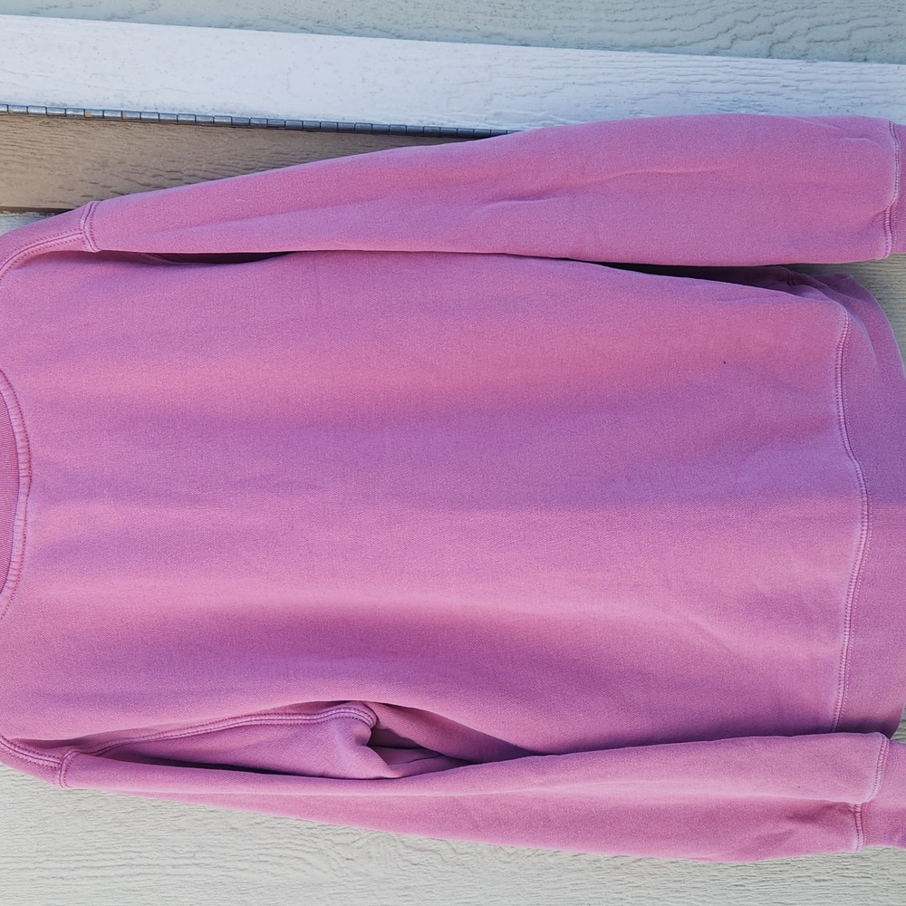 Hatch‎ Babe Pink Red Maternity Graphic Sweatshirt 0 Small Mama Pardom Oversized - Picture 6 of 6